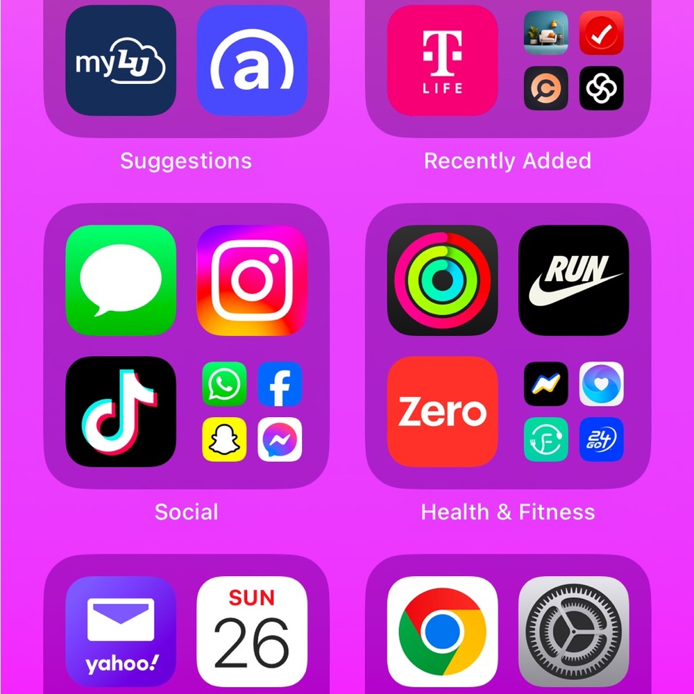 Gold iPhone 13 Pro Max with tik tok app